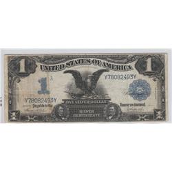 $1 BLACK EAGLE SILVER CERTIFICATE 1899