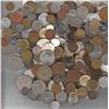 Image 1 : LARGE LOT OF FOREIGN WORLD COIN MIX OVER 4 POUNDS OF COINS