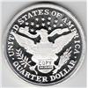 Image 2 : 2 OUNCES .999 PURE SILVER PROOF BARBER ROUND