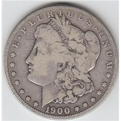 SILVER MORGAN $1 1900 S