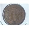 Image 1 : 1865 TWO CENT PIECE