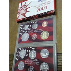 2003 US SILVER PROOF SET