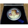 1968-D COLORIZED KENNEDY HALF DOLLAR IN CASE