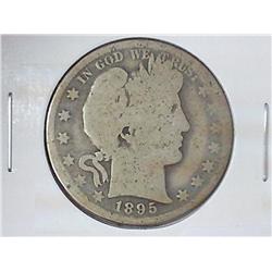 1895 BARBER HALF DOLLAR