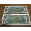 Image 2 : 2-1976 US TWO DOLLAR FRN'S (GEM UNC)