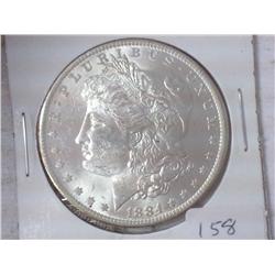 1884-O MORGAN SILVER DOLLAR (UNC)