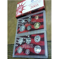 2005 US SILVER PROOF SET