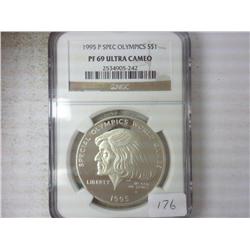 1995-P SPECIAL OLYMPICS SILVER DOLLAR