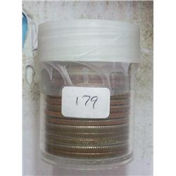 ROLL OF ASSORTED 1970'S KENNEDY HALF DOLLARS