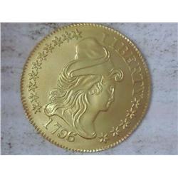 1796 CAPPED BUST HALF EAGLE GOLD SEE DESCRIPTION