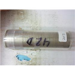 ROLL OF 41-1942-D JEFFERSON NICKELS