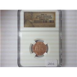 2009 LINCOLN CENT BIRTH AND CHILD HOOD