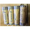 Image 1 : 4 ROLLS OF 40 NO DATE BUFFALO NICKELS