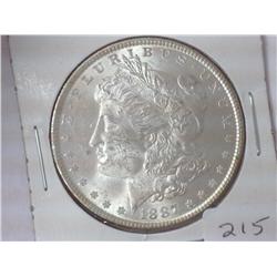 1887 MORGAN SILVER DOLLAR (UNC)
