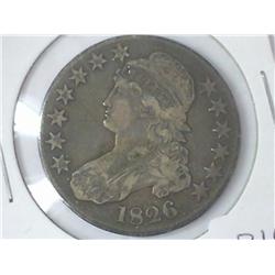1826 BUST HALF DOLLAR (VERY FINE)