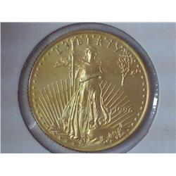 1996 US $10 AMERICAN EAGLE GOLD COIN (UNC)