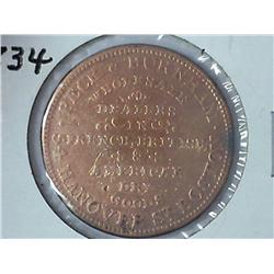 1834 HARD TIMES TOKEN HT-168
