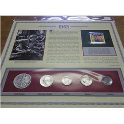 1943 US SILVER YEAR SET (AS SHOWN)