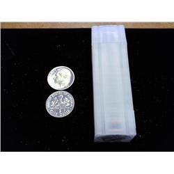 ROLL OF 40 PROOF ROOSEVELT DIMES