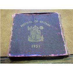1951 GREAT BRITAIN FESTIVAL 5 SHILLINGS (UNC)