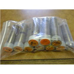 10 ROLLS OF SOLID DATE LINCOLN WHEAT CENTS