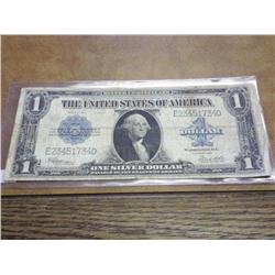 1923 LARGE SIZE $1 SILVER CERTIFICATE