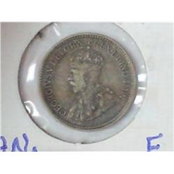 1920 CANADA FIVE CENT (SILVER)