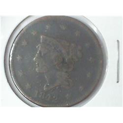 1842 US LARGE CENT