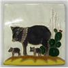 Image 1 : Javelina Pig Tile Trivet