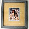 Image 4 : 2 Framed Prints of Native American & Wolf by Maija
