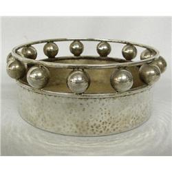 Emilia Castillo Silver Plate Bottle Coaster