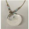 Image 2 : Native American Santo Domingo Inlay Shell Necklace