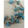Image 2 : 2 Strand Native American Navajo Turquoise Necklace