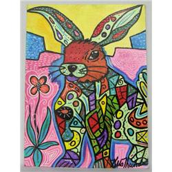 Original Acrylic Painting by Kills Thunder