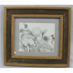 Framed Print ''Time Out'' by Kim Reinmuth