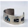 Image 3 : Native American Navajo Silver Turquoise Bracelet