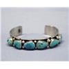 Image 1 : Native American Navajo Turquoise Bracelet Hallmark