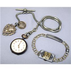 Vintage Bulova & English Pocket Watches
