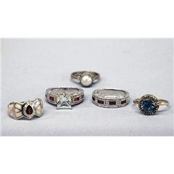 Semi-Precious Gemstone Rings