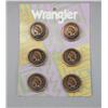 Image 1 : 1947 Wrangler Copper Button Covers