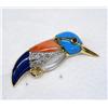 Image 2 : 14 Kt Gold Hummingbird Pin