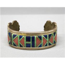 Native American Navajo Bracelet Hallmarked ERB