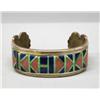 Image 1 : Native American Navajo Bracelet Hallmarked ERB