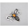 Image 1 : Native American Navajo Bumblebee Pin by Tim Yazzie