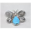 Image 1 : Native American Navajo Butterfly Pin by Yazzie