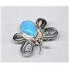 Image 2 : Native American Navajo Butterfly Pin by Yazzie