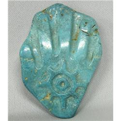 Native American Zuni Petroglyph Hand Fetish