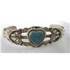 Image 3 : Fred Harvey Style Heart Bracelet