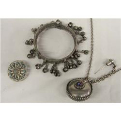 Asian Jewelry:Bracelet, Necklace & Pin