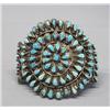 Image 3 : Native American Zuni Turquoise Cluster Bracelet